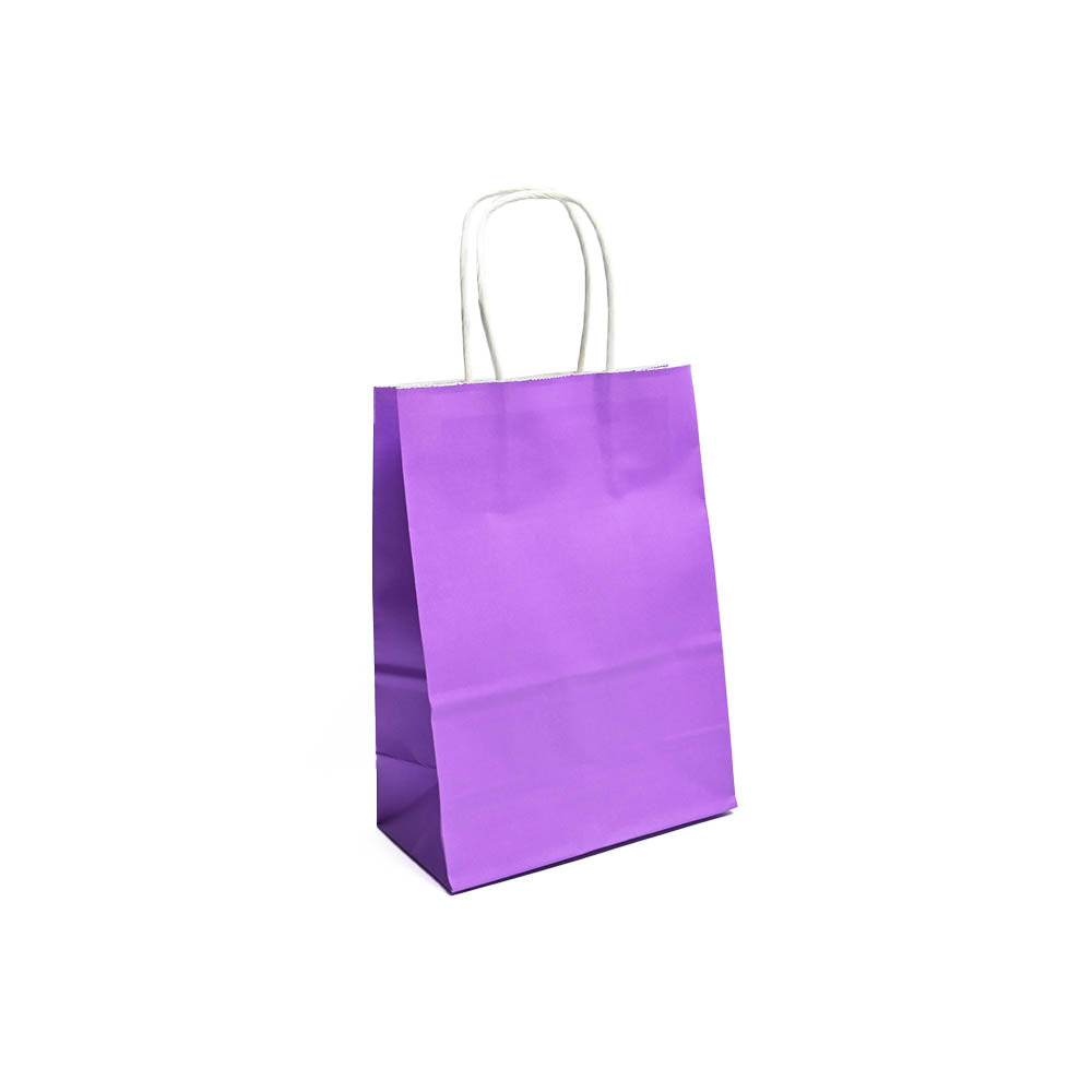12 Bolsas de Papel Kraft 12x15x6cm con Manilla – Boutique y Cumpleaños