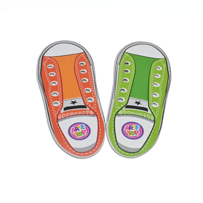 Set Aprendo a Anudar Amarrar Zapatillas - Arte top