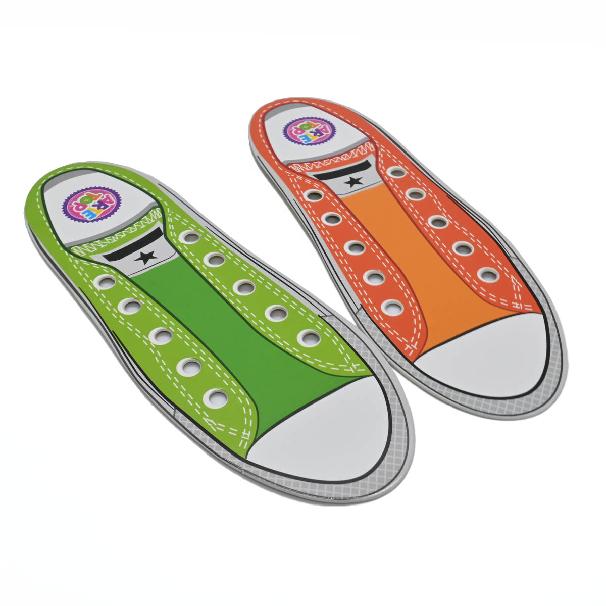 Set Aprendo a Anudar Amarrar Zapatillas - Arte top