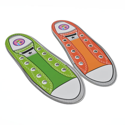 Set Aprendo a Anudar Amarrar Zapatillas - Arte top