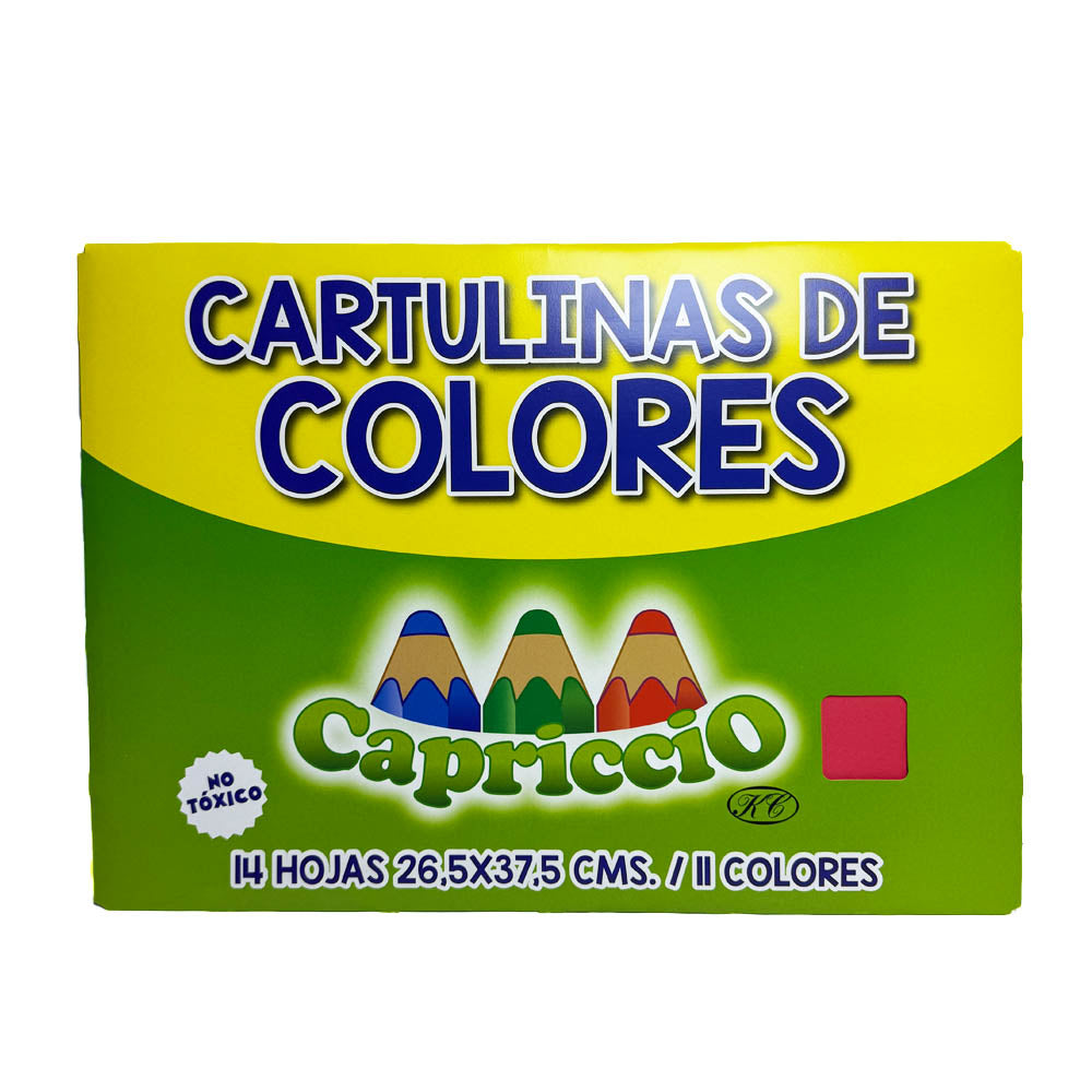 Carpeta Block Cartulinas de Colores Capriccio