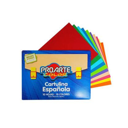 Carpeta Block Cartulinas de Colores Española Proarte