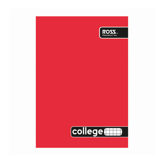 Cuaderno College ROSS 7mm 80 Hojas