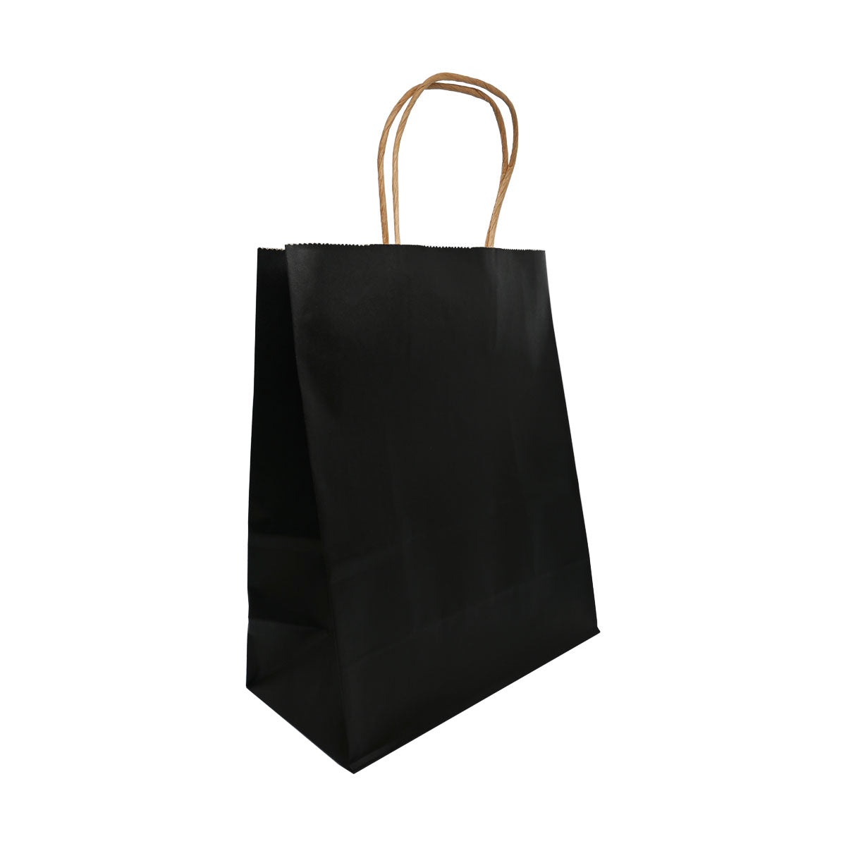 12 Bolsas Colores Kraft 21x27x11 cm Boutique Cumpleaños Color: Negro