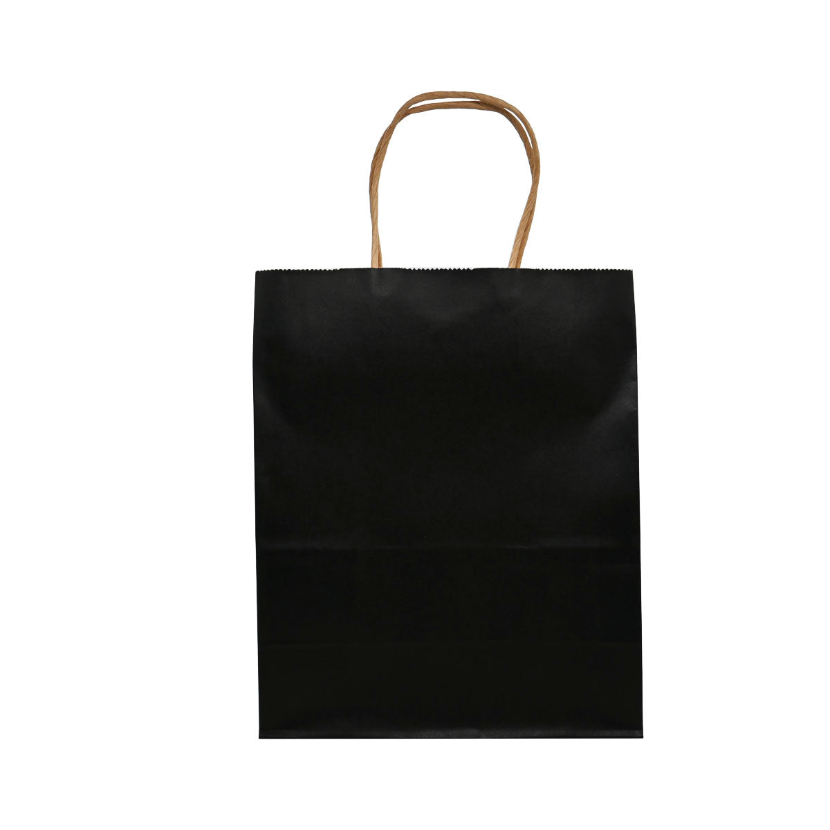 12 Bolsas Colores Kraft 21x27x11 cm Boutique Cumpleaños Color: Negro