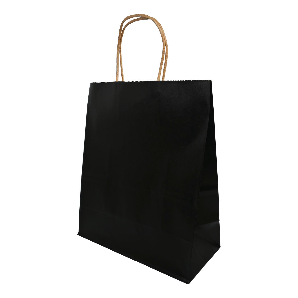 12 Bolsas Colores Kraft 21x27x11 cm Boutique Cumpleaños Color: Negro