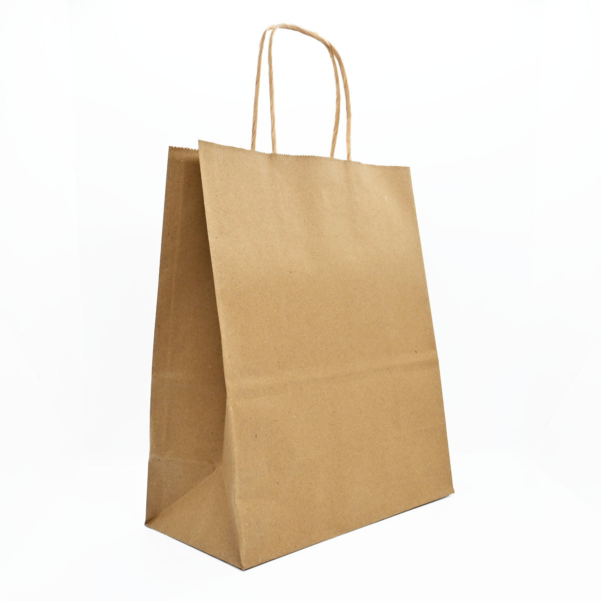 12 Bolsas Colores Kraft 21x27x11 cm Boutique Cumpleaños Color: Kraft