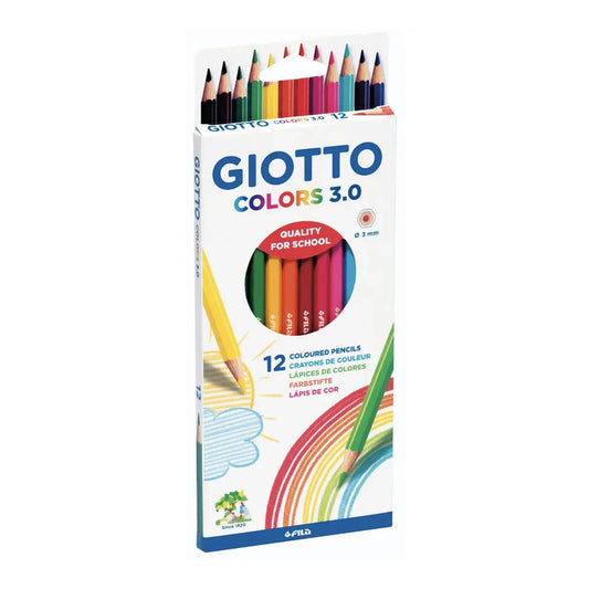 Lapices Giotto Colors 3.0 x 12 Colores