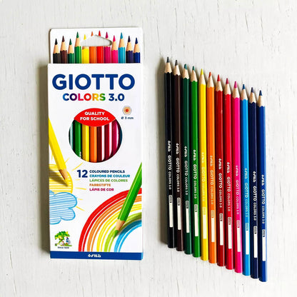 Lapices Giotto Colors 3.0 x 12 Colores