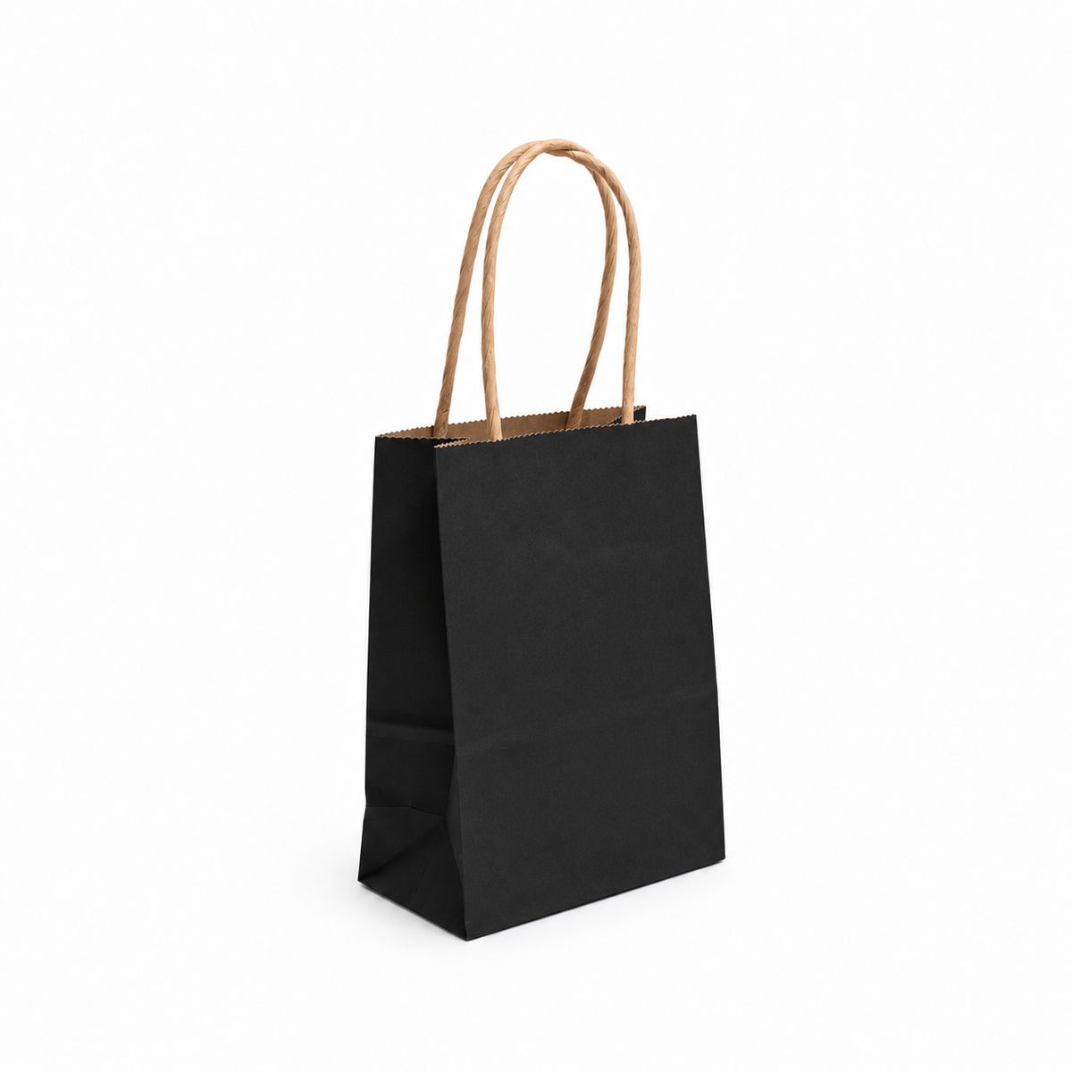 12 Bolsas de Papel Kraft 12x15x6cm con Manilla – Boutique y Cumpleaños