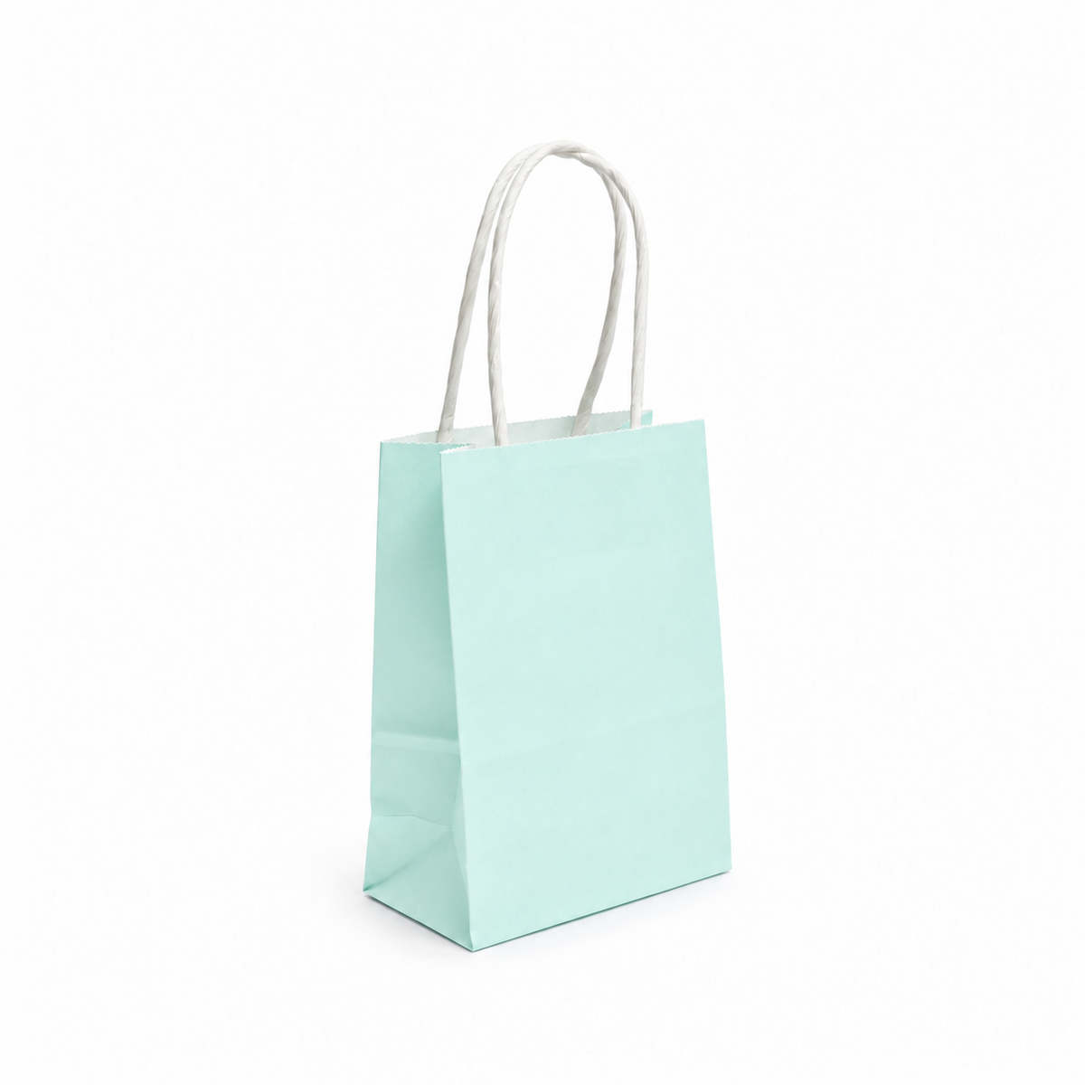 12 Bolsas de Papel Kraft 12x15x6cm con Manilla – Boutique y Cumpleaños
