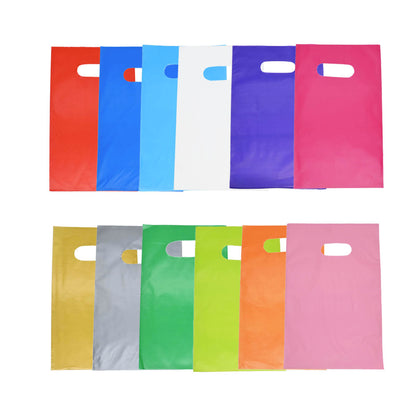 Bolsa Boutique Plástica 15x25 cm – 12 Colores | Pack 50 Unidades
