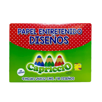 Estuche de Papel Entretenido Capriccio