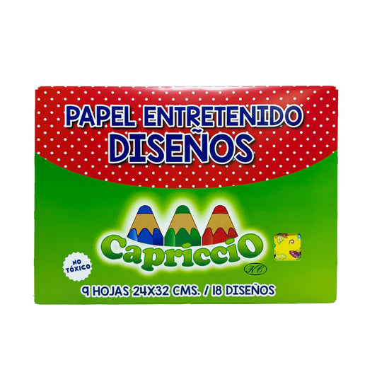 Estuche de Papel Entretenido Capriccio