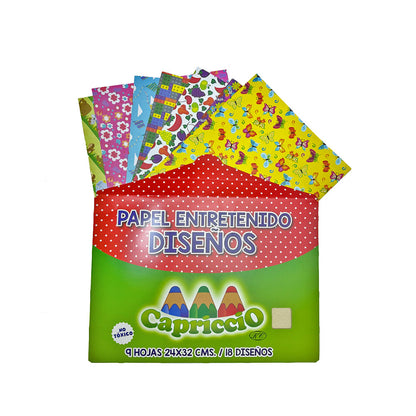 Estuche de Papel Entretenido Capriccio