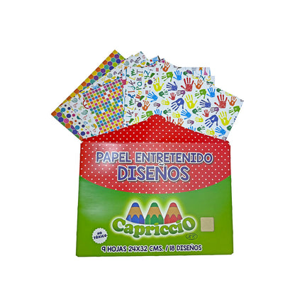 Estuche de Papel Entretenido Capriccio